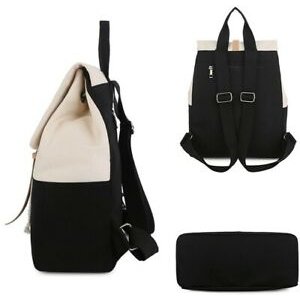 Women drawstring bag rucksack backpack teen girl