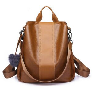 Unique retro fashion casual backpack backpack theft